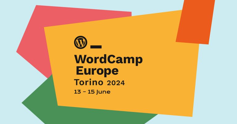 WordCamp Europe 2024: Torino. All you need to know.